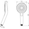 Душевая лейка IDEAL STANDARD IdealRain EVO Round L3 B2231AA, хром
